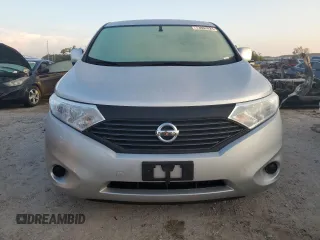2015 Nissan Quest S with VIN JN8AE2KP4F9123711, listed as a Copart auction lot 73862824 with 0 mi miles and Salvage Title. Bid and sale history available at carsss.com. Image 5.