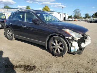 2010 Infiniti EX Journey with VIN JN1AJ0HR0AM753738, listed as a Copart auction lot 74167364 with 164,897 mi miles and Salvage Title. Bid and sale history available at DreamBid. Image 4.