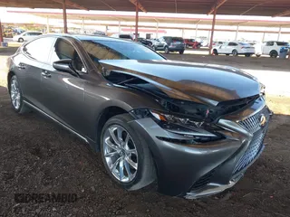 2018 Lexus LS 500 z VIN JTHB5LFF7J5000992, wystawiony jako IAAI lot #42225195 z przebiegiem 34 287 mil mil oraz . Historia ofert i sprzedaży dostępna na DreamBid. Obrazek 1.