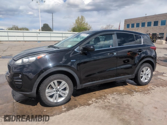 2017 Kia Sportage LX z VIN KNDPMCAC3H7156999, wystawiony jako Copart lot #54915525 z przebiegiem 62 909 mil mil oraz Szkoda całkowita • Salvage title. Historia ofert i sprzedaży dostępna na DreamBid. Obrazek 1.