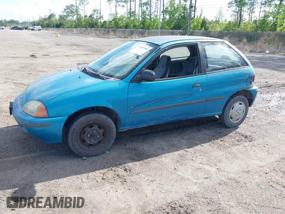 1997 Geo Metro LSi z VIN 2C1MR2299V6736395, wystawiony jako IAAI lot #41987306 z przebiegiem 356 060 mil mil oraz . Historia ofert i sprzedaży dostępna na DreamBid. Obrazek 2.
