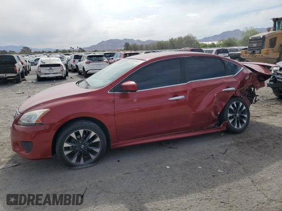 2014 Nissan Sentra SR z VIN 3N1AB7AP3EY323171, wystawiony jako Copart lot #55529345 z przebiegiem Nie podano mil oraz Szkoda całkowita • Salvage title. Historia ofert i sprzedaży dostępna na DreamBid. Obrazek 1.