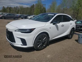 2023 Lexus RX 350 z VIN 2T2BAMCA9PC036850, wystawiony jako Copart lot #55750365 z przebiegiem 15 568 mil mil oraz Tytuł czysty. Historia ofert i sprzedaży dostępna na DreamBid. Obrazek 1.