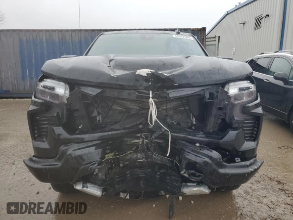 2023 Chevrolet Silverado 1500 RST with VIN 3GCUDEE87PG334016, listed as a Copart auction lot 83557504 with 14,103 mi miles and Salvage Title. Bid and sale history available at carsss.com. Image 5.