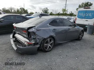 2019 Lexus IS 300 with VIN JTHBA1D20K5084901, listed as a Copart auction lot 59850105 with 102,466 mi miles and Salvage title. Bid and sale history available at DreamBid. Image 3.