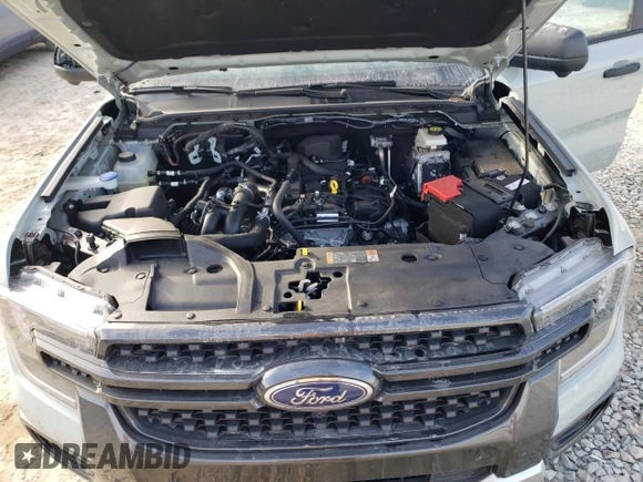 2024 Ford Ranger XLT with VIN 1FTER4HH0RLE09110, listed as a Copart auction lot 42250995 with 11,956 mi miles and Salvage Title. Bid and sale history available at carsss.com. Image 12.