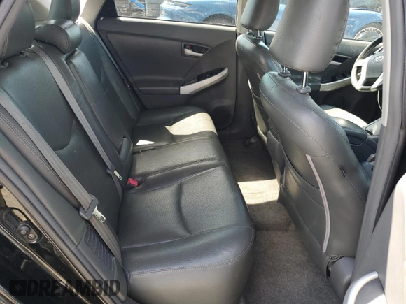 2011 Toyota Prius I with VIN JTDKN3DU2B1368718, listed as a Copart auction lot 55981265 with 123,090 mi miles and Salvage Title. Bid and sale history available at DreamBid. Image 10.