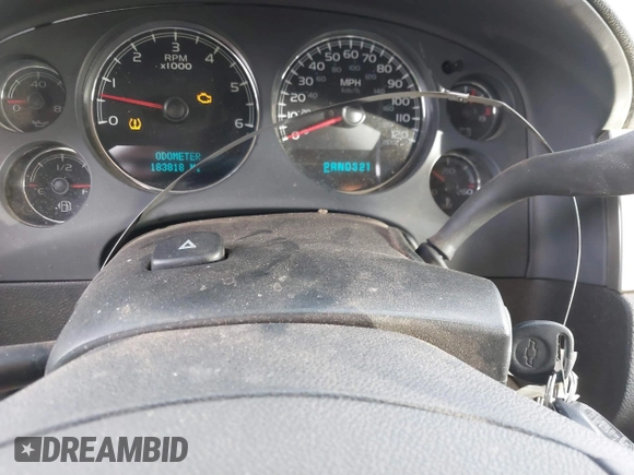 2007 Chevrolet Tahoe LT with VIN 1GNFC13007R275481, listed as a IAAI auction lot 41435767 with 183,818 mi miles and . Bid and sale history available at DreamBid. Image 7.