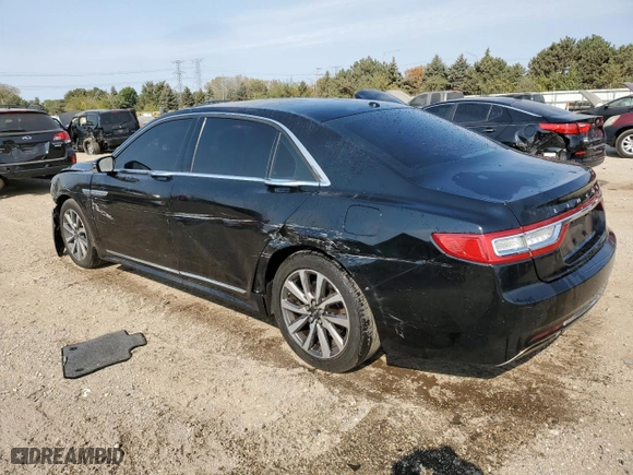2017 Lincoln Continental Livery with VIN 1LN6L9HK0H5624127, listed as a Copart auction lot 75727474 with 316,583 mi miles and Salvage Title. Bid and sale history available at carsss.com. Image 2.