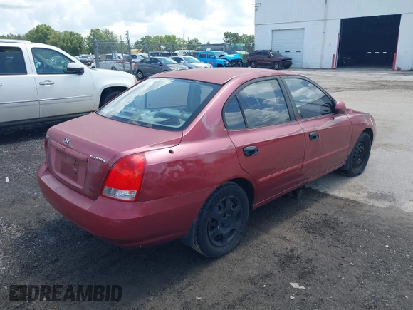 2002 Hyundai Elantra GLS z VIN KMHDN45D22U338304, wystawiony jako IAAI lot #42479874 z przebiegiem 174 441 mil mil oraz . Historia ofert i sprzedaży dostępna na DreamBid. Obrazek 4.