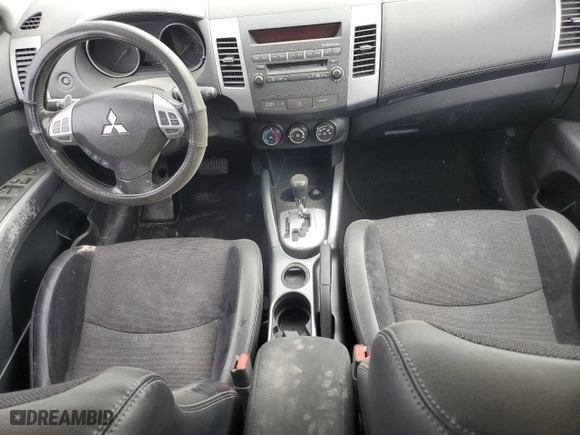 2011 Mitsubishi Outlander SE with VIN JA4AS3AW8BU016892, listed as a Copart auction lot 48128394 with 166,252 mi miles and Salvage Title. Bid and sale history available at carsss.com. Image 8.