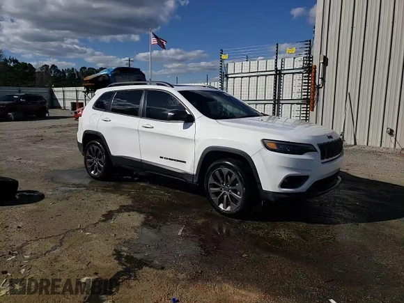 2021 Jeep Cherokee Latitude Lux with VIN 1C4PJLMX3MD125612, listed as a Copart auction lot 49050555 with 136,183 mi miles and Salvage title. Bid and sale history available at DreamBid. Image 15.