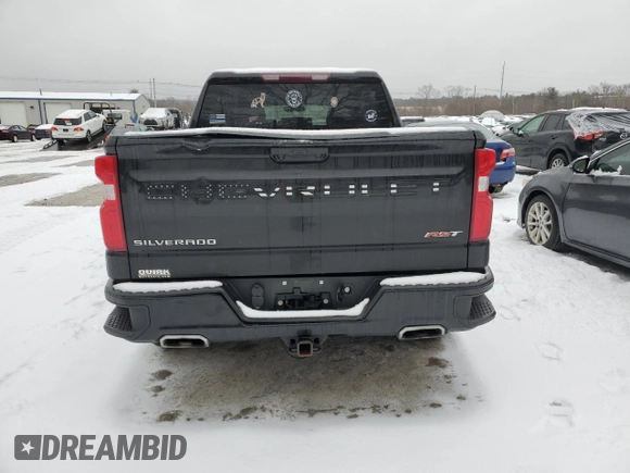 2022 Chevrolet Silverado 1500 RST with VIN 1GCUDEED4NZ524396, listed as a Copart auction lot 44062025 with 67,121 mi miles and Salvage Title. Bid and sale history available at DreamBid. Image 6.