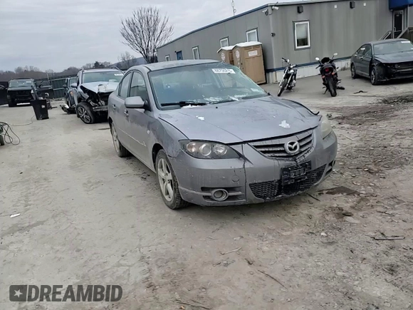 2004 Mazda 3 s with VIN JM1BK323X41163279, listed as a Copart auction lot 88756245 with 163,862 mi miles and Salvage Title. Bid and sale history available at DreamBid. Image 10.
