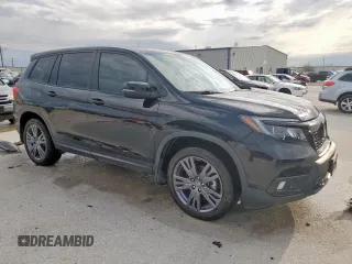 2019 Honda Passport EX-L with VIN 5FNYF7H50KB003009, listed as a Copart auction lot 50445685 with 61,313 mi miles and Salvage Title. Bid and sale history available at carsss.com. Image 4.