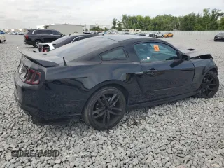 2013 Ford Mustang GT with VIN 1ZVBP8CF6D5231252, listed as a Copart auction lot 54175535 with 159,375 mi miles and Salvage title. Bid and sale history available at DreamBid. Image 3.