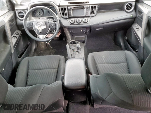 2018 Toyota RAV4 LE with VIN 2T3BFREV0JW713641, listed as a Copart auction lot 55113905 with 58,617 mi miles and Salvage Title. Bid and sale history available at carsss.com. Image 8.
