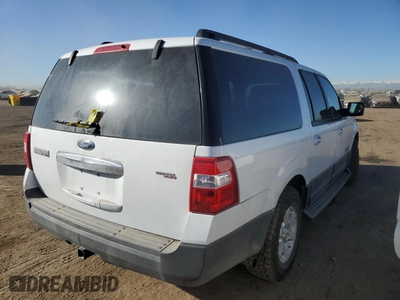 2007 Ford Expedition Max XLT with VIN 1FMFK16567LA36096, listed as a Copart auction lot 88720615 with 439,642 mi miles and Salvage title. Bid and sale history available at DreamBid. Image 3.