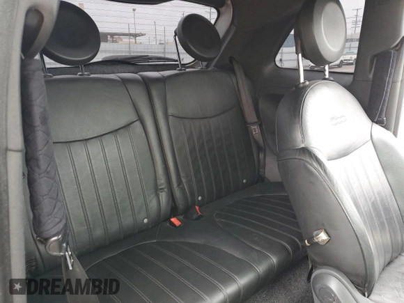 2012 FIAT 500 Sport with VIN 3C3CFFBRXCT385475, listed as a Copart auction lot 60477675 with 131,410 mi miles and Salvage title. Bid and sale history available at DreamBid. Image 10.
