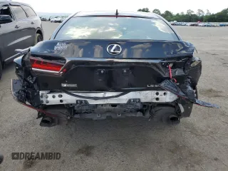 2018 Lexus LS with VIN JTHC51FF2J5004506, listed as a Copart auction lot 58495633 with 0 mi miles. Bid and sale history available at carsss.com. Image 6.