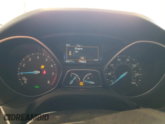 2018 Ford Focus SE z VIN 1FADP3FE9JL234158, wystawiony jako Copart lot #51788755 z przebiegiem 99 877 mil mil oraz Szkoda całkowita • Salvage title. Historia ofert i sprzedaży dostępna na DreamBid. Obrazek 9.