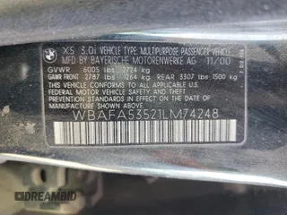 2001 BMW X5 3.0i with VIN WBAFA53521LM74248, listed as a Copart auction lot 86375254 with 0 mi miles and Clean Title. Bid and sale history available at carsss.com. Image 13.