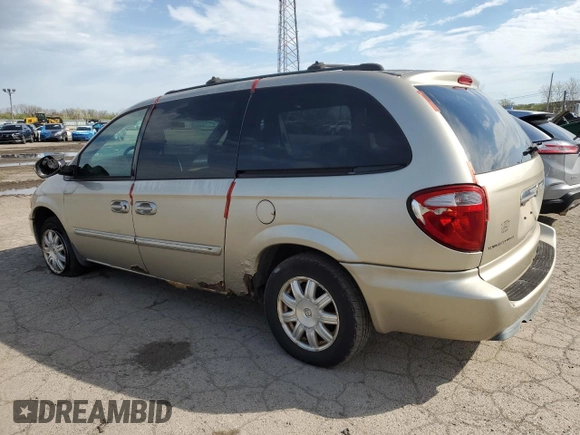 2005 Chrysler Town & Country Touring z VIN 2C4GP54LX5R429204, wystawiony jako Copart lot #54206525 z przebiegiem 181 850 mil mil oraz Szkoda całkowita • Salvage title. Historia ofert i sprzedaży dostępna na DreamBid. Obrazek 2.