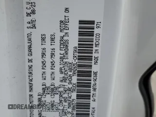 2023 Toyota Tacoma SR z VIN 3TYRX5GN7PT086579, wystawiony jako Copart lot #58221205 z przebiegiem 38 990 mil mil oraz Nie do naprawy • Non repairable. Historia ofert i sprzedaży dostępna na DreamBid. Obrazek 12.