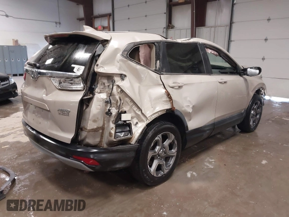 2018 Honda CR-V EX-L with VIN 5J6RW2H88JL025041, listed as a IAAI auction lot 41305790 with 157,532 mi miles. Bid and sale history available at carsss.com. Image 4.