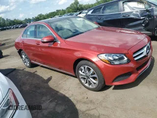 2018 Mercedes-Benz C 300 with VIN WDDWF4KB3JR416416, listed as a Copart auction lot 61609695 with 30,717 mi miles and Salvage title. Bid and sale history available at DreamBid. Image 4.