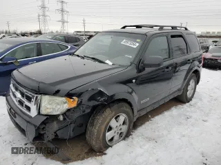 2008 Ford Escape XLT с VIN 1FMCU93128KC97634, выставлен на аукционе Copart как лот 85973354 с пробегом 176 924 миль миль и Списание • Salvage title. История ставок и продаж доступна на DreamBid. Изображение 1.