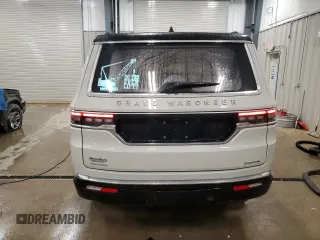 2022 Jeep Grand Wagoneer Series III с VIN 1C4SJVGJ5NS128232, выставлен на аукционе Copart как лот 84862334 с пробегом 72 418 миль миль и Списание • Salvage title. История ставок и продаж доступна на DreamBid. Изображение 6.