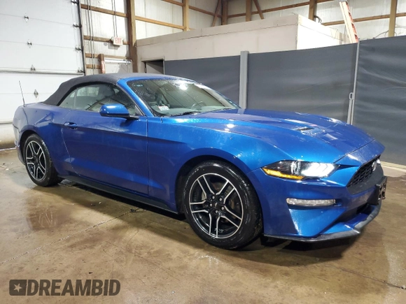 2022 Ford Mustang EcoBoost z VIN 1FATP8UH5N5124675, wystawiony jako Copart lot #58026055 z przebiegiem 54 546 mil mil oraz Czysty tytuł • Clean title. Historia ofert i sprzedaży dostępna na DreamBid. Obrazek 4.