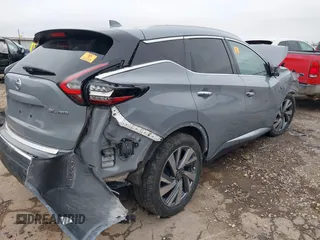 2021 Nissan Murano SL with VIN 5N1AZ2CS0MC134638, listed as a IAAI auction lot 41161799 with Not Provided miles and . Bid and sale history available at DreamBid. Image 4.