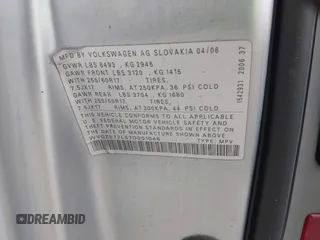 2007 Volkswagen Touareg V6 z VIN WVGZE77L57D001046, wystawiony jako IAAI lot #42283224 z przebiegiem 243 861 mil mil oraz . Historia ofert i sprzedaży dostępna na DreamBid. Obrazek 9.