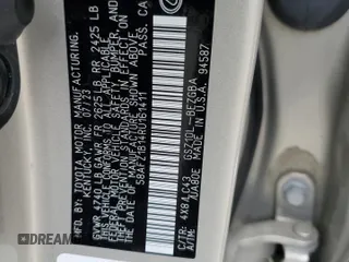 2024 Lexus ES 350 Ultra Luxury with VIN 58AFZ1B14RU161411, listed as a Copart auction lot 52399225 with 7,635 mi miles and Salvage title. Bid and sale history available at DreamBid. Image 12.