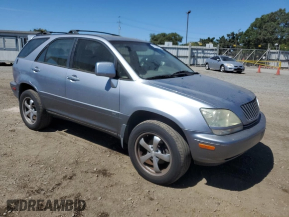 2003 Lexus RX 300 with VIN JTJGF10U330160686, listed as a Copart auction lot 67560264 with 130,954 mi miles and Clean Title. Bid and sale history available at carsss.com. Image 4.