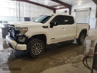 2022 GMC Sierra 1500 Limited AT4 with VIN 1GTP9EEL8NZ102797, listed as a Copart auction lot 73288394 with 59,916 mi miles and Salvage Title. Bid and sale history available at carsss.com. Image 1.