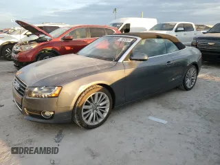 2012 Audi A5 Premium Plus с VIN WAULFAFH6CN005254, выставлен на аукционе Copart как лот 76343624 с пробегом 25 284 миль миль и Списание • Salvage title. История ставок и продаж доступна на DreamBid. Изображение 1.