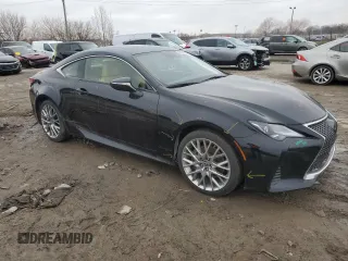 2020 Lexus RC 300 with VIN JTHD85EC0L5006042, listed as a Copart auction lot 84069864 with 55,974 mi miles and Non repairable. Bid and sale history available at DreamBid. Image 4.
