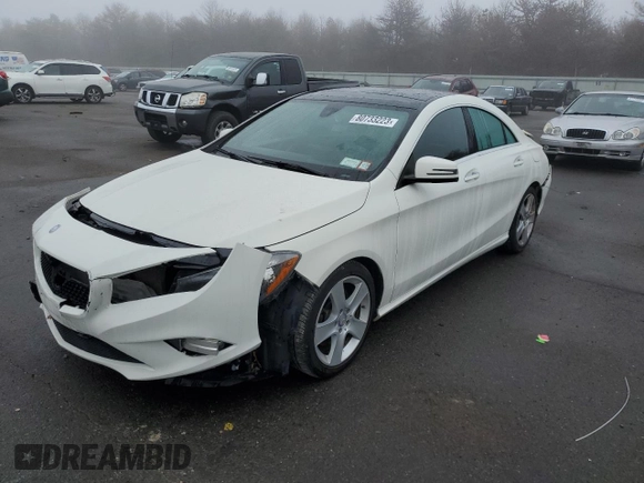 2016 Mercedes-Benz CLA 250 with VIN WDDSJ4GB2GN334473, listed as a Copart auction lot 80733223 with 92,997 mi miles and . Bid and sale history available at DreamBid. Image 1.