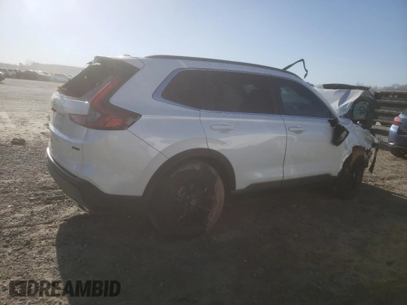2024 Honda CR-V Sport-L with VIN 7FARS5H85RE009398, listed as a Copart auction lot 46808605 with 23,926 mi miles and Salvage Title. Bid and sale history available at DreamBid. Image 3.
