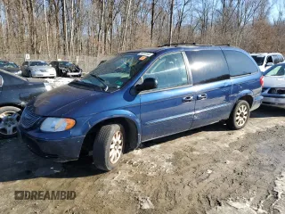 2002 Chrysler Town & Country EX with VIN 2C8GP74L22R503107, listed as a Copart auction lot 88330165 with 285,216 mi miles and Salvage Title. Bid and sale history available at carsss.com. Image 1.