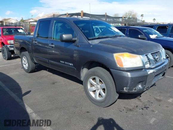 2010 Nissan Titan XE with VIN 1N6BA0EJ5AN304045, listed as a IAAI auction lot 41794718 with 297,551 mi miles. Bid and sale history available at carsss.com. Image 1.