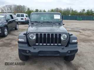 2022 Jeep Wrangler Willys Sport with VIN 1C4GJXAN8NW223101, listed as a IAAI auction lot 42145620 with 42,831 mi miles and . Bid and sale history available at DreamBid. Image 13.
