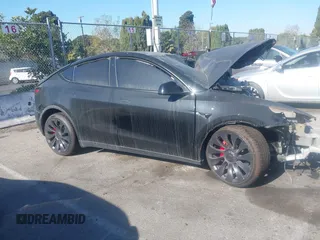 2024 Tesla Model Y Performance with VIN 7SAYGDEF7RF021464, listed as a IAAI auction lot 41225432 with Not Provided miles and . Bid and sale history available at DreamBid. Image 12.