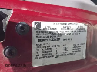 2005 Saturn Relay 3 with VIN 5GZDV23L05D256867, listed as a IAAI auction lot 41868160 with 245,907 mi miles and . Bid and sale history available at DreamBid. Image 9.
