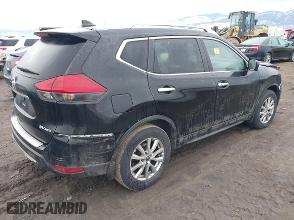 2017 Nissan Rogue SV with VIN KNMAT2MVXHP514146, listed as a IAAI auction lot 41703068 with Not Provided miles and . Bid and sale history available at carsss.com. Image 4.