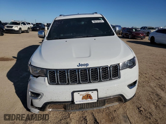 2022 Jeep Grand Cherokee WK Limited with VIN 1C4RJFBGXNC177923, listed as a Copart auction lot 80167694 with 32,364 mi miles and Salvage Title. Bid and sale history available at carsss.com. Image 5.