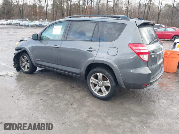 2012 Toyota RAV4 Sport with VIN JTMRF4DV0C5057678, listed as a IAAI auction lot 41213517 with 150,365 mi miles. Bid and sale history available at carsss.com. Image 3.